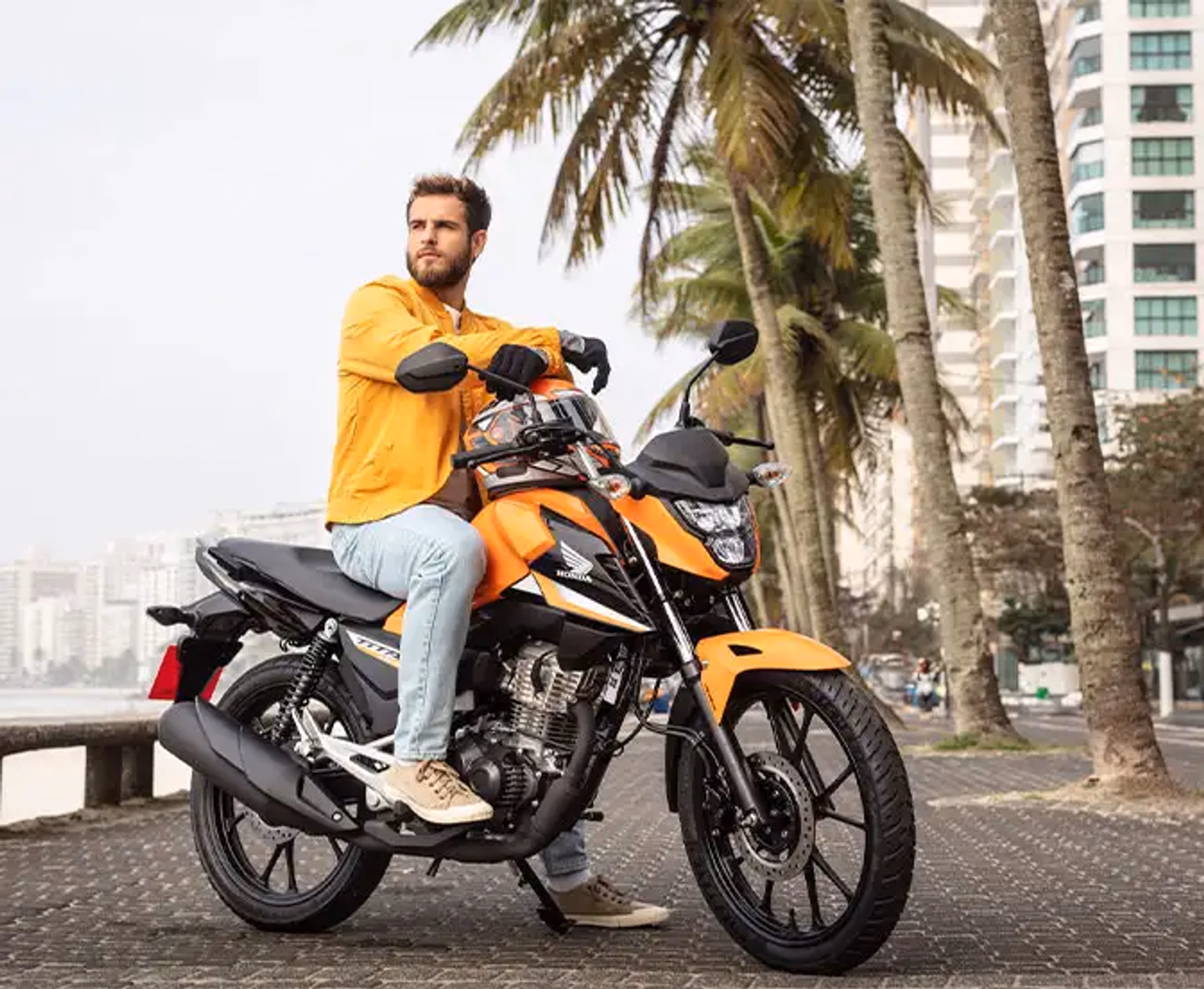 Detalhe do conforto da Honda CG 160 Titan - 6 de 14