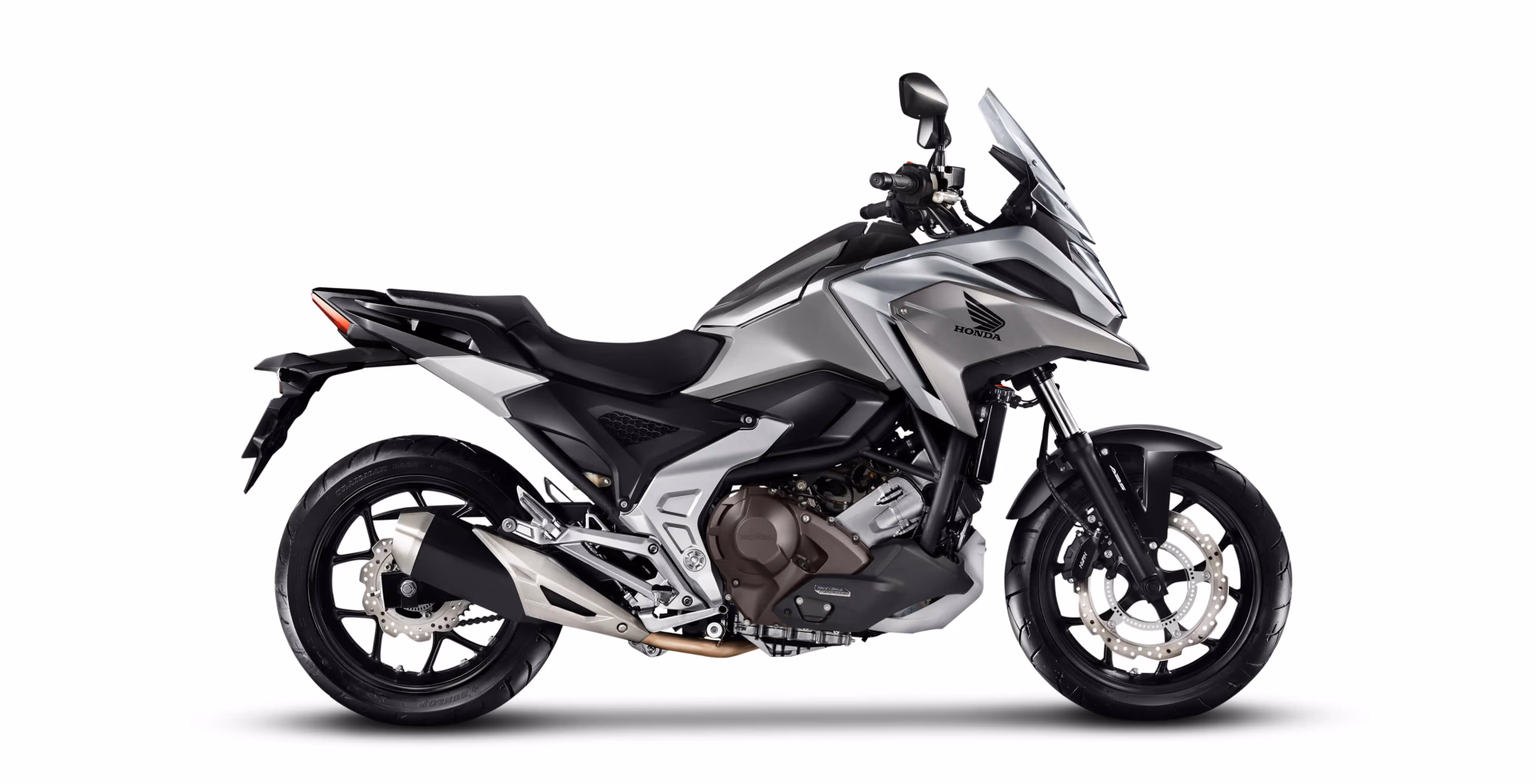 NC 750X DCT prata metálico em zoom - 6 de 9