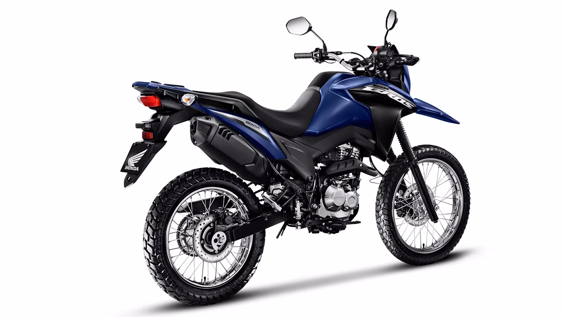 NXR 160 Bros lateral traseira direita - 16 de 17