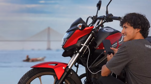 Moto Honda Nova Cg Comemorativa Entrada Usb C